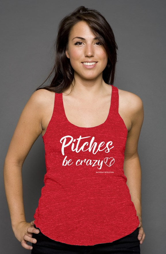 Pitches Be Crazy Racerback Tank