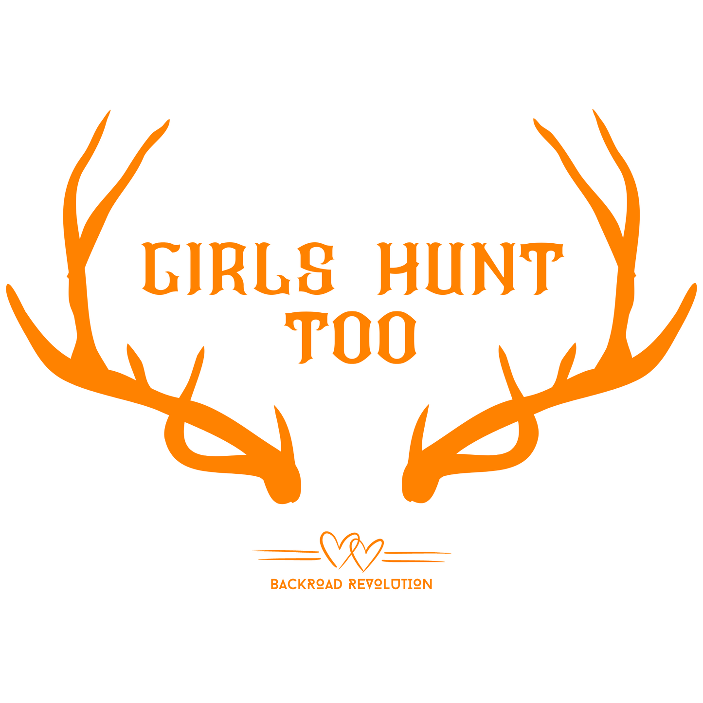 Girls Hunt Too Racerback Tank