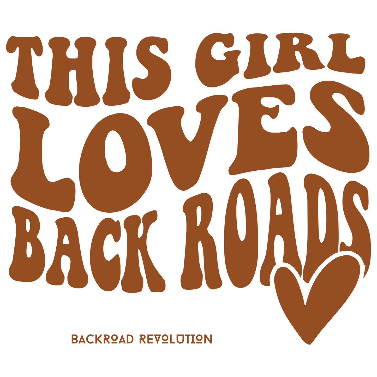 This Girl Loves Backroads T-Shirt