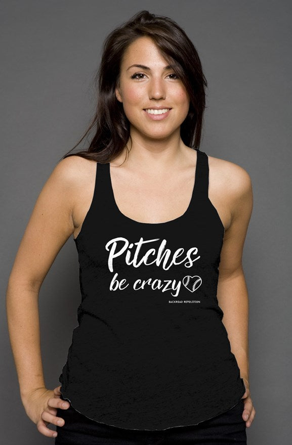 Pitches Be Crazy Racerback Tank