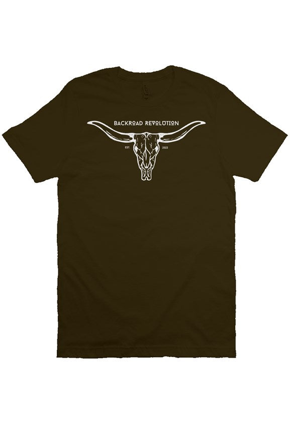 Backroad Revolution Cow Skull T-Shirt