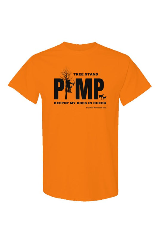 Tree Stand Pimp T-Shirt Hunter - Orange