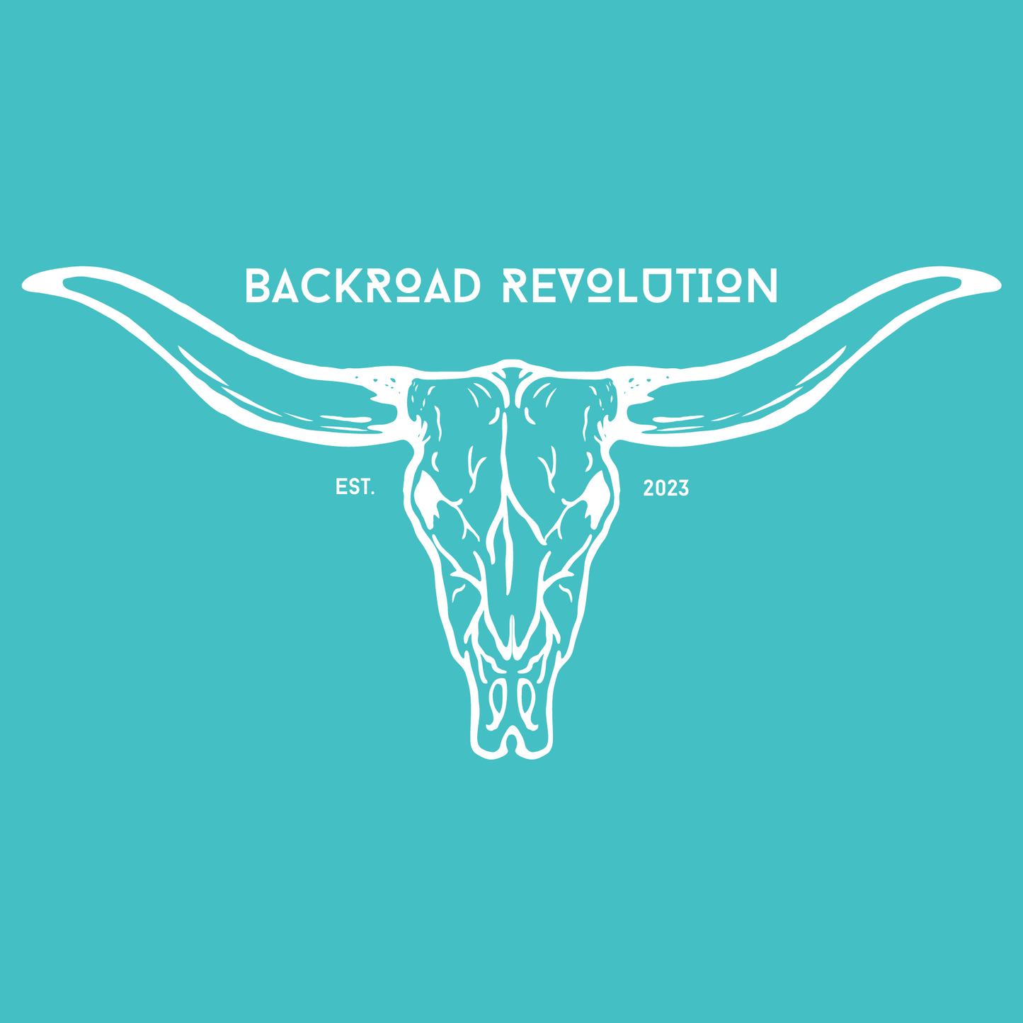 Backroad Revolution Cow Skull T-Shirt