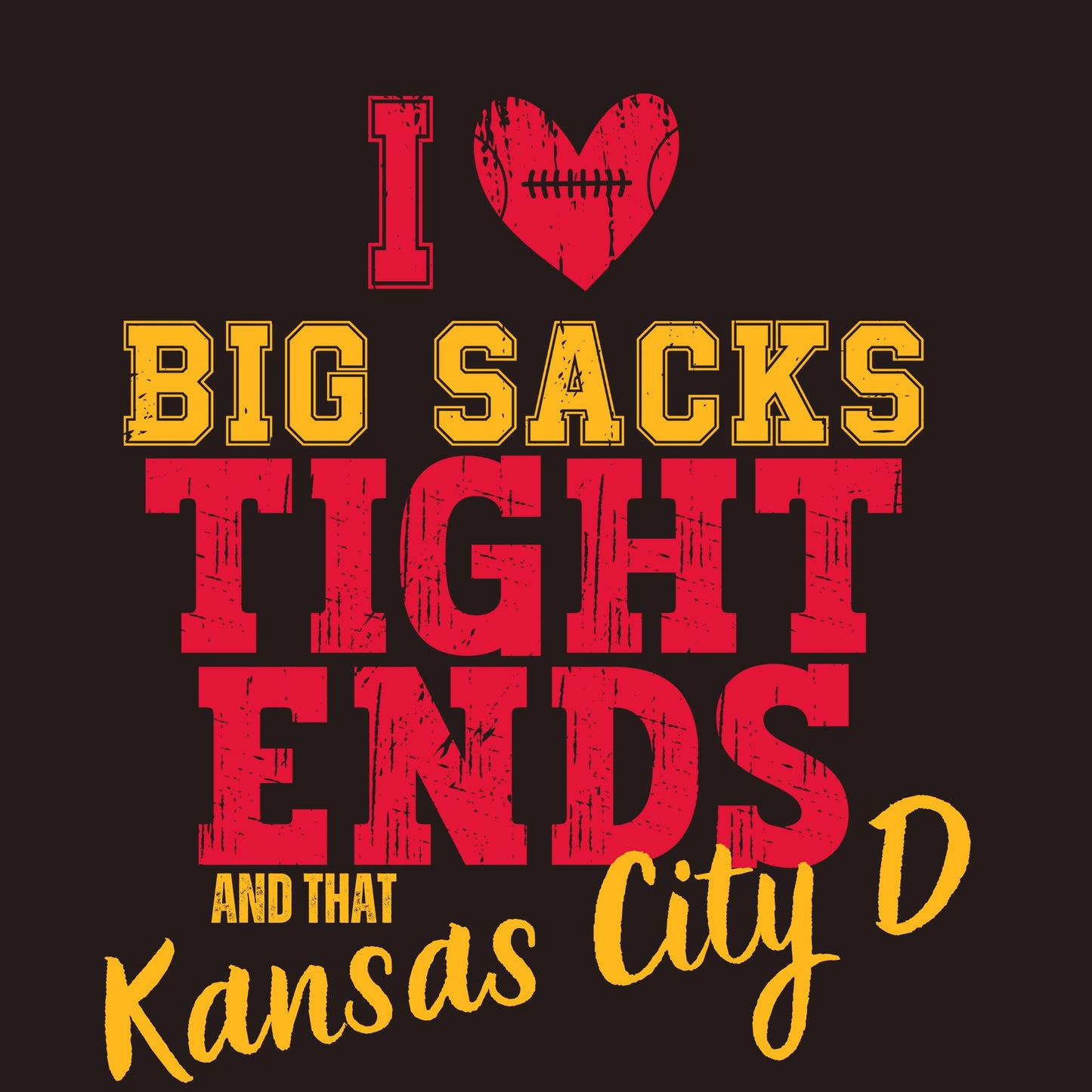 I Love Big Sacks Hoodie