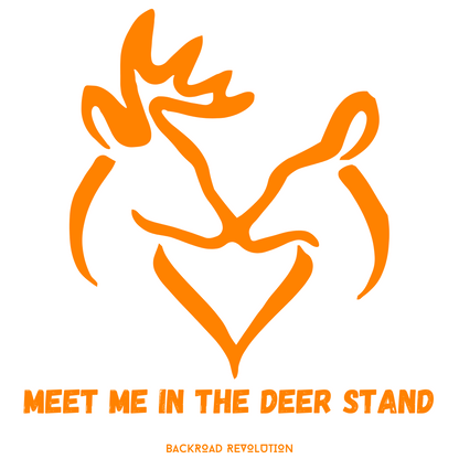 Meet Me in the Deer Stand Racerback Tank