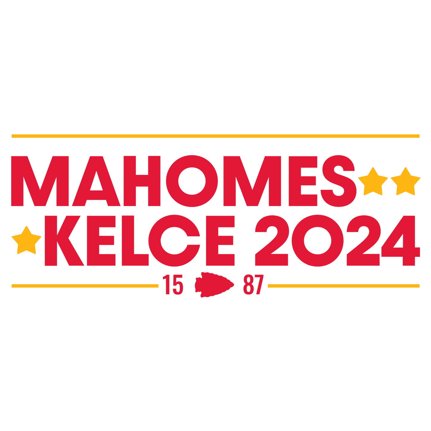 Mahomes - Kelce 2024 Crew Neck Sweatshirt