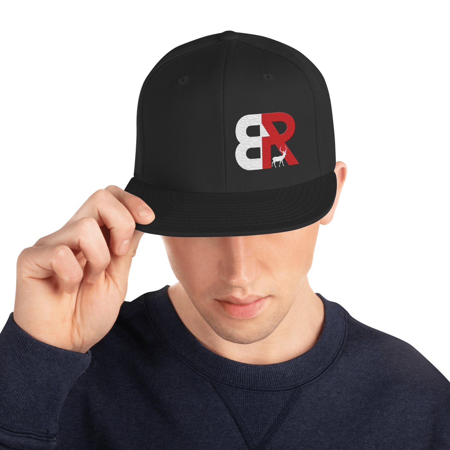 Backroad Revolution Red Logo Classic Snapback