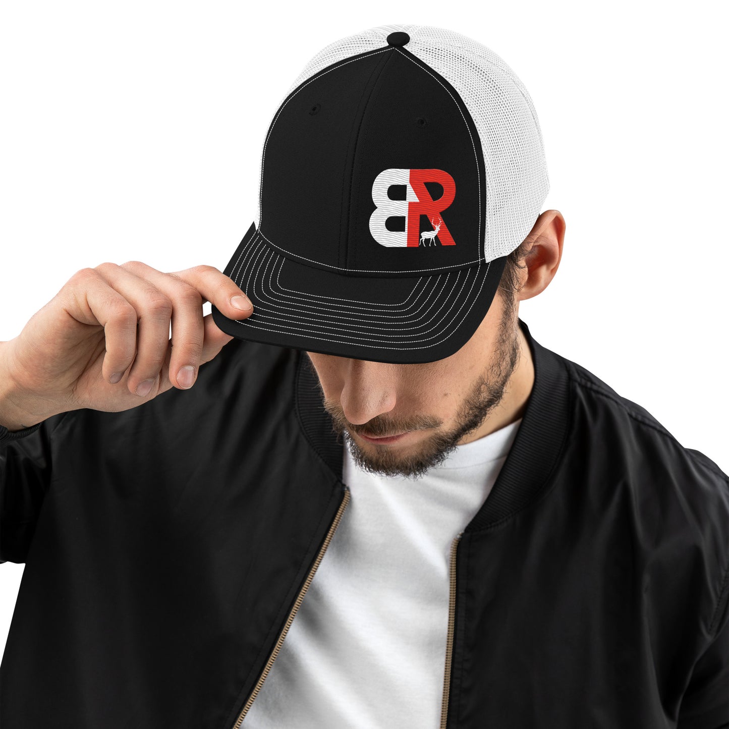 Backroad Revolution Red Logo Snapback Hat