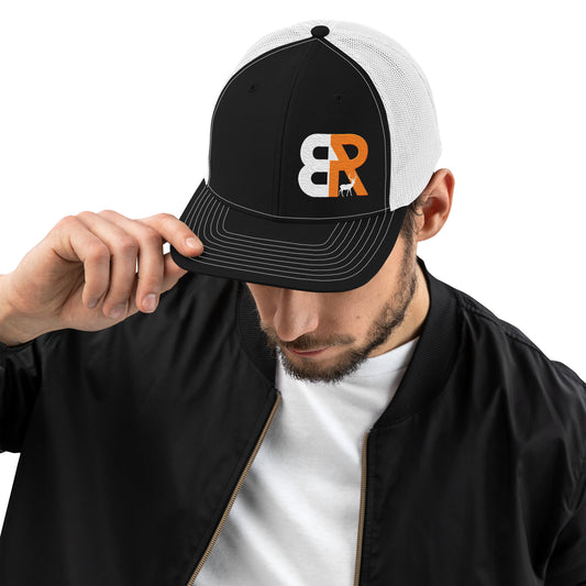 Backroad Revolution Hunter Orange Logo Snapback